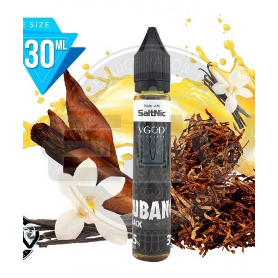 VGOD SaltNic Likit Cubano Black 30mL